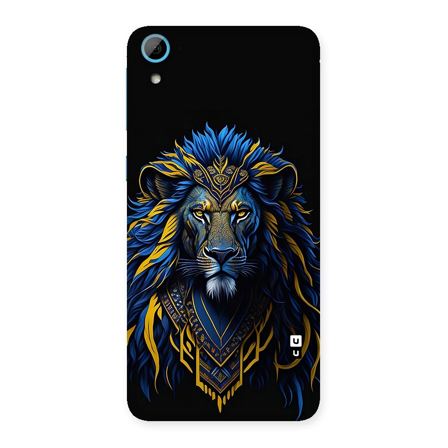 Premium Lion Abstract Portrait Art Back Case for Desire 826
