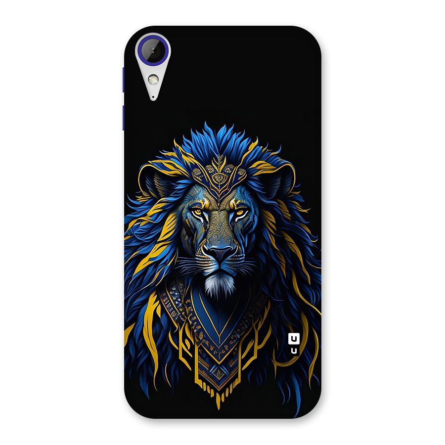 Premium Lion Abstract Portrait Art Back Case for Desire 830