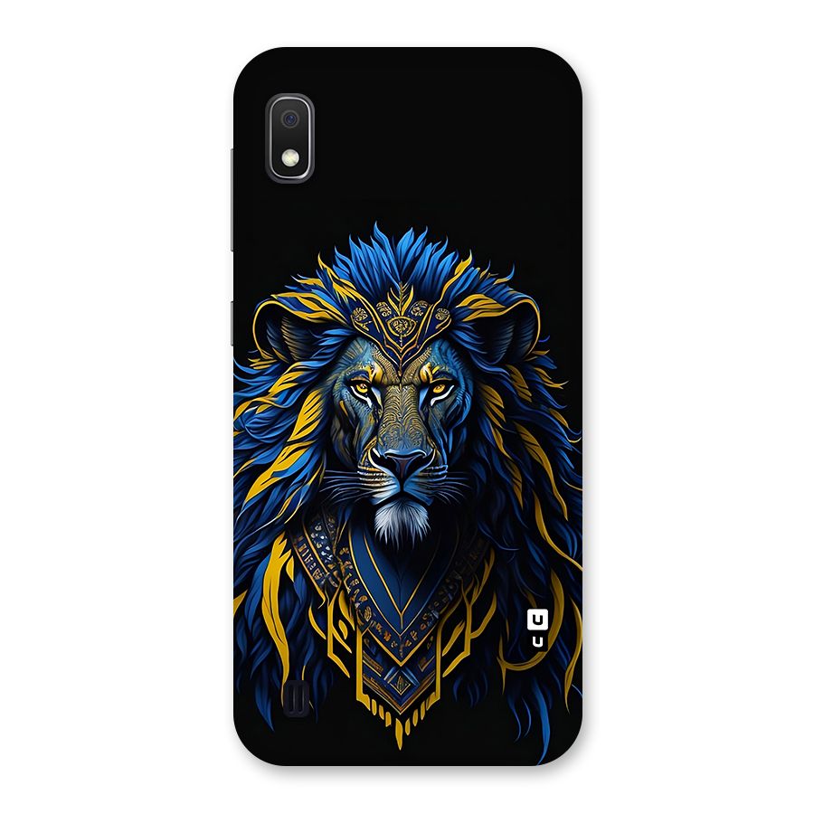 Premium Lion Abstract Portrait Art Back Case for Galaxy A10