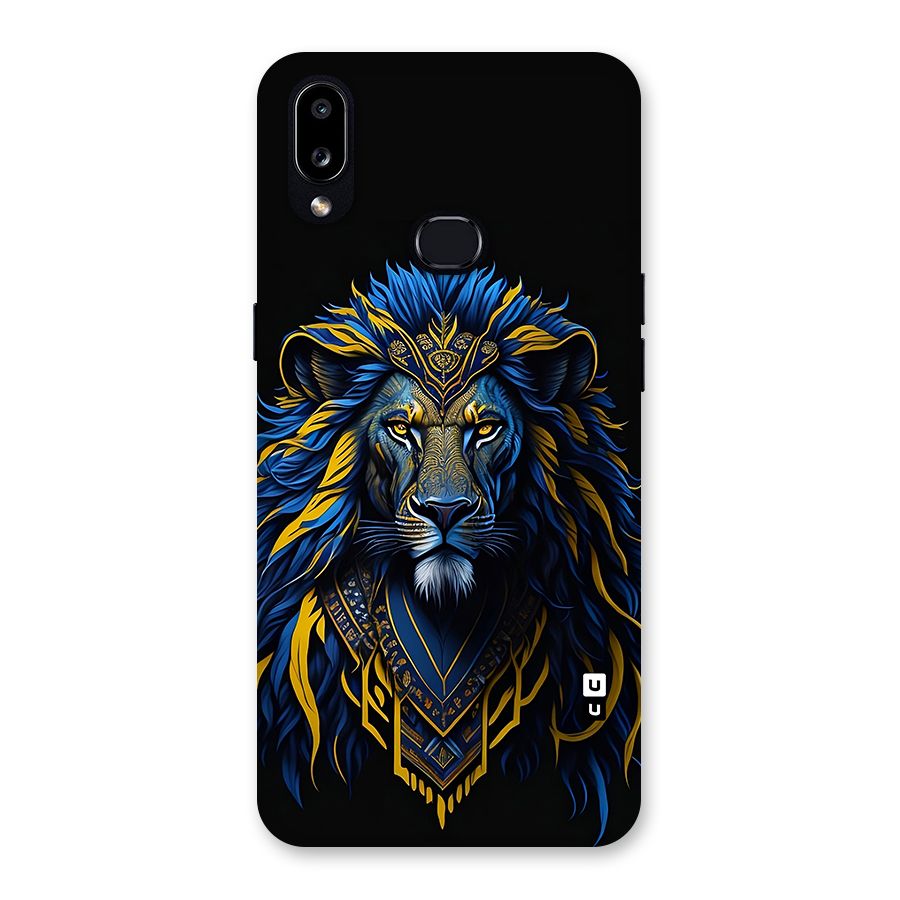 Premium Lion Abstract Portrait Art Back Case for Galaxy A10s