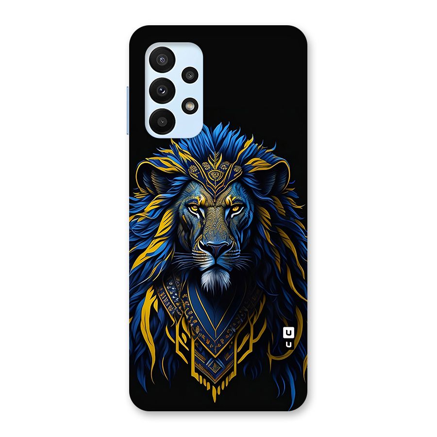 Premium Lion Abstract Portrait Art Back Case for Galaxy A23