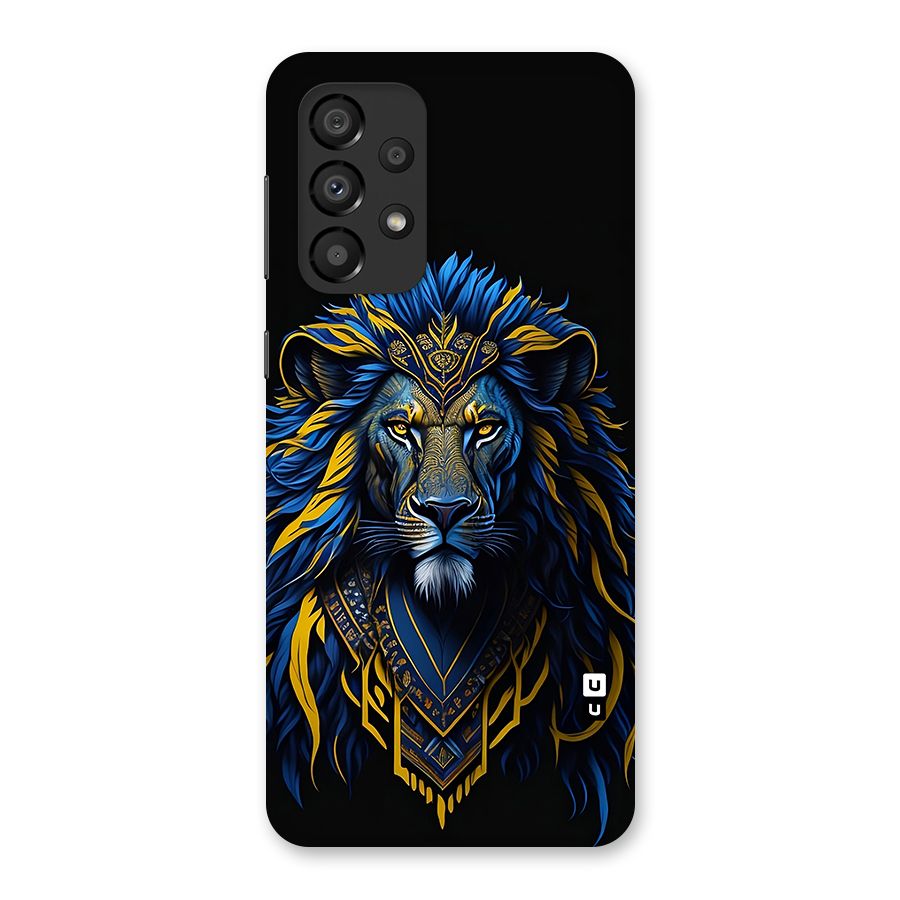 Premium Lion Abstract Portrait Art Back Case for Galaxy A33 5G