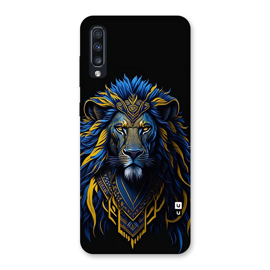 Premium Lion Abstract Portrait Art Back Case for Galaxy A70