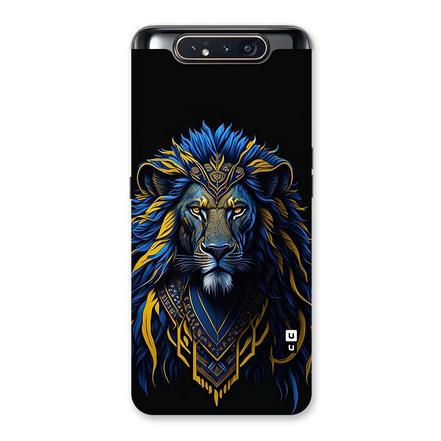 Premium Lion Abstract Portrait Art Back Case for Galaxy A80