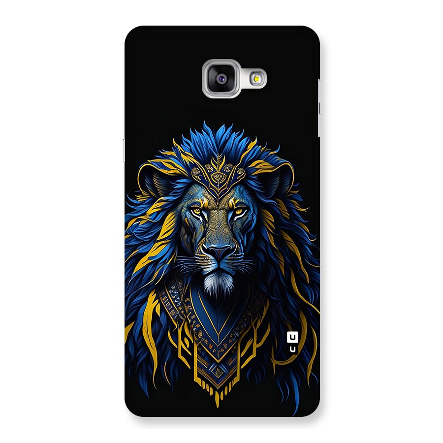 Premium Lion Abstract Portrait Art Back Case for Galaxy A9