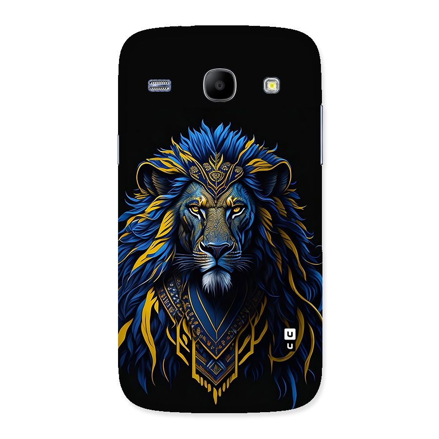 Premium Lion Abstract Portrait Art Back Case for Galaxy Core