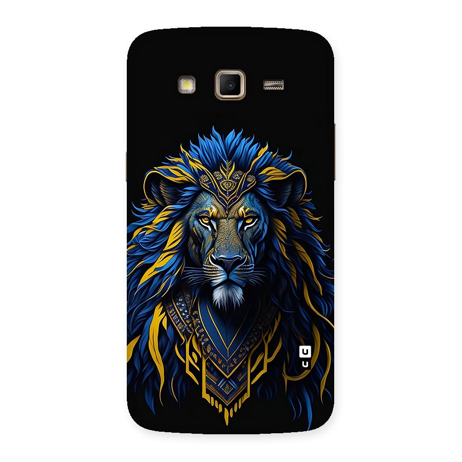 Premium Lion Abstract Portrait Art Back Case for Galaxy Grand 2
