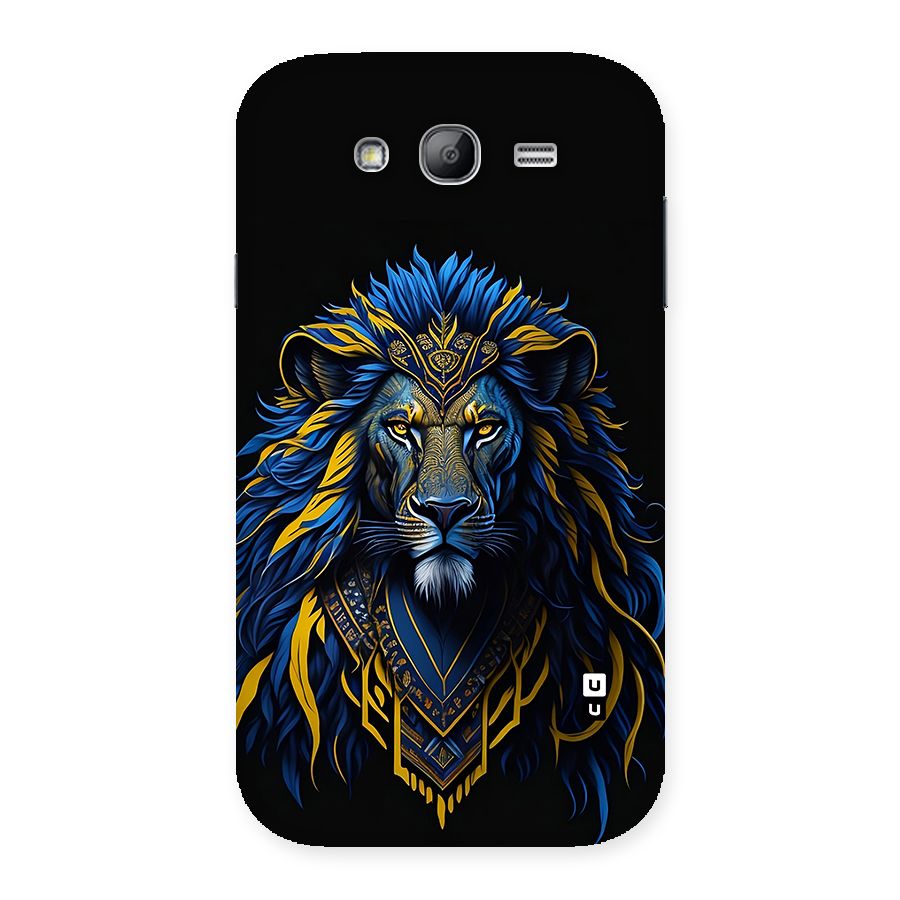 Premium Lion Abstract Portrait Art Back Case for Galaxy Grand Neo