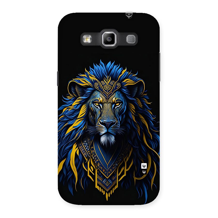 Premium Lion Abstract Portrait Art Back Case for Galaxy Grand Quattro