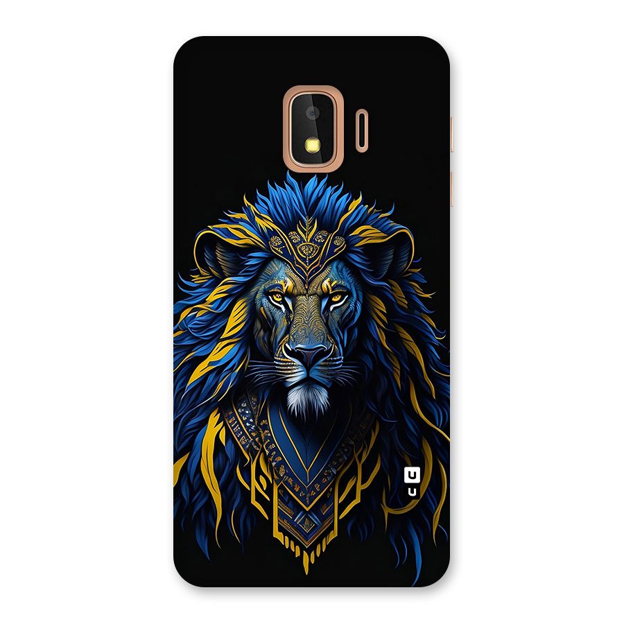 Premium Lion Abstract Portrait Art Back Case for Galaxy J2 Core