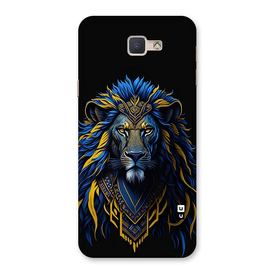 Premium Lion Abstract Portrait Art Back Case for Galaxy J5 Prime