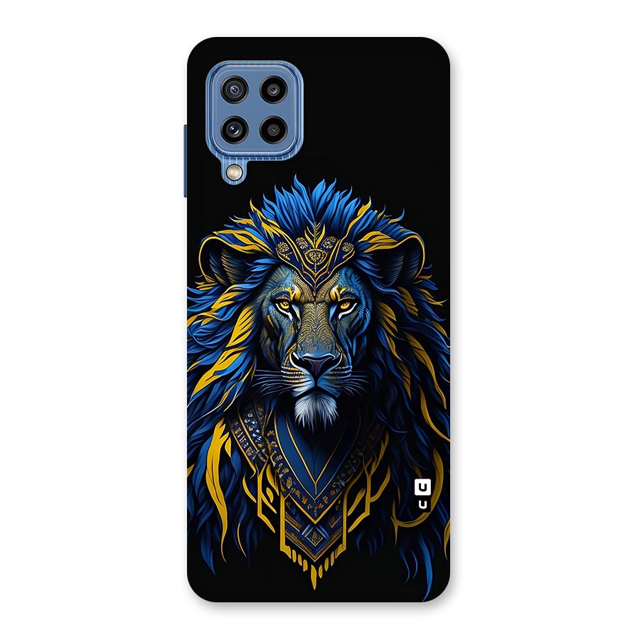 Premium Lion Abstract Portrait Art Back Case for Galaxy M32