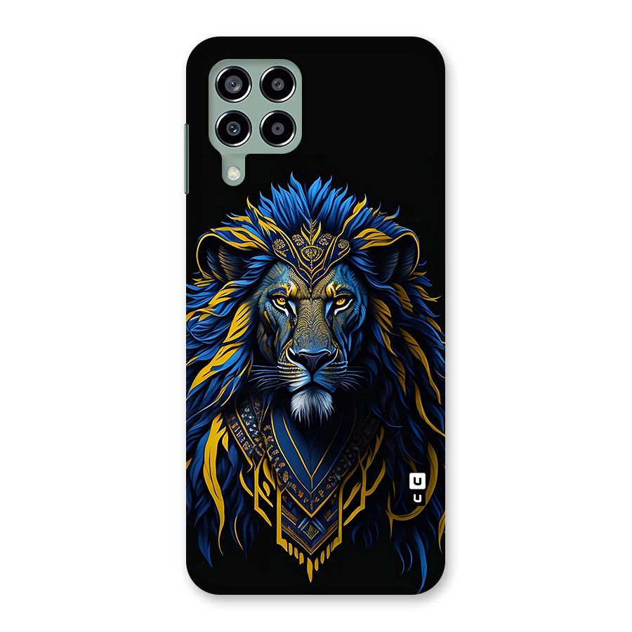 Premium Lion Abstract Portrait Art Back Case for Galaxy M33
