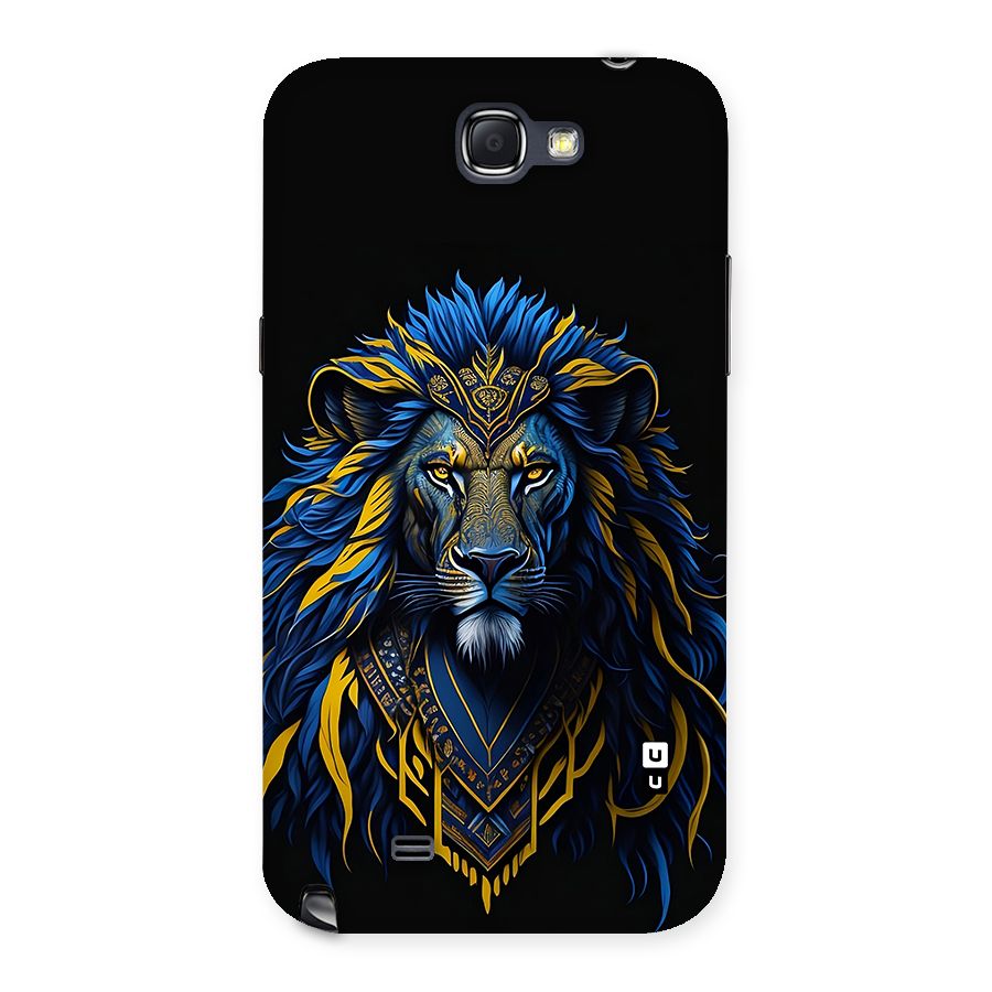 Premium Lion Abstract Portrait Art Back Case for Galaxy Note 2