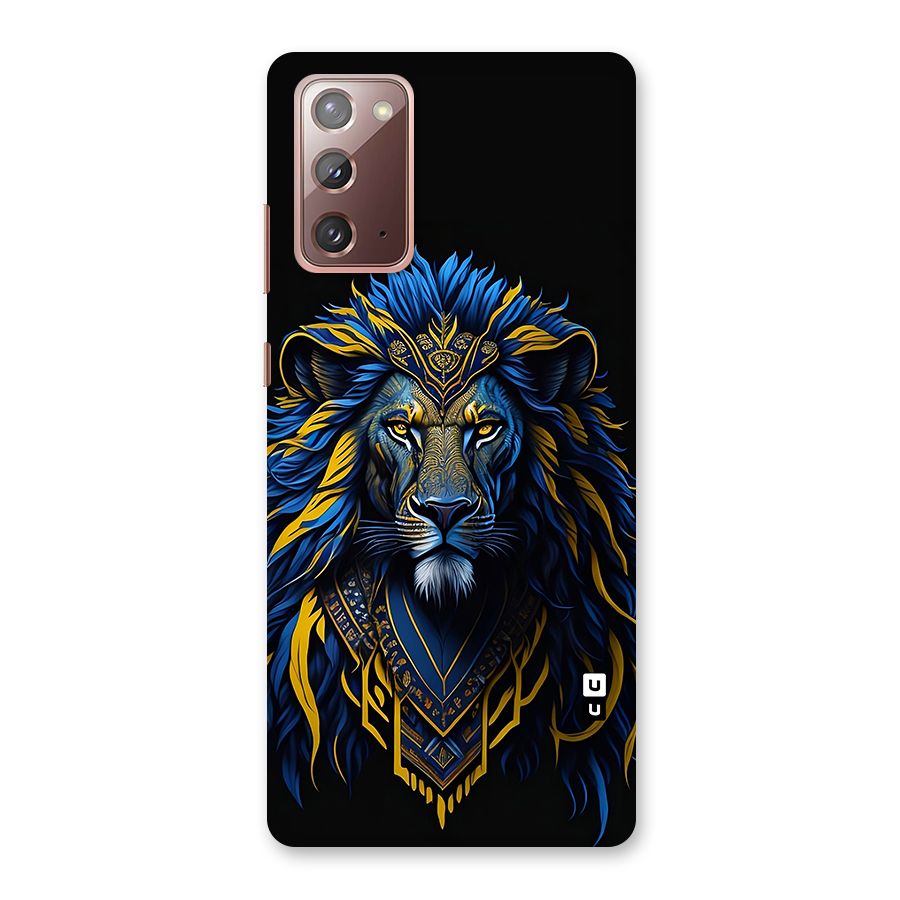 Premium Lion Abstract Portrait Art Back Case for Galaxy Note 20