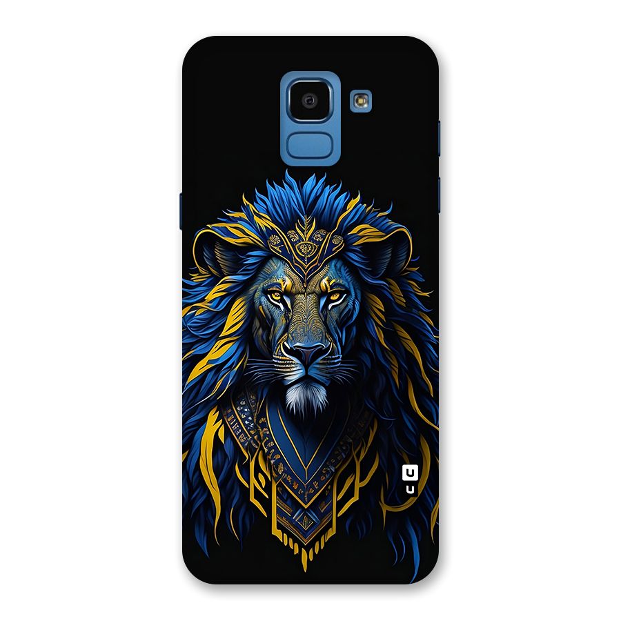 Premium Lion Abstract Portrait Art Back Case for Galaxy On6