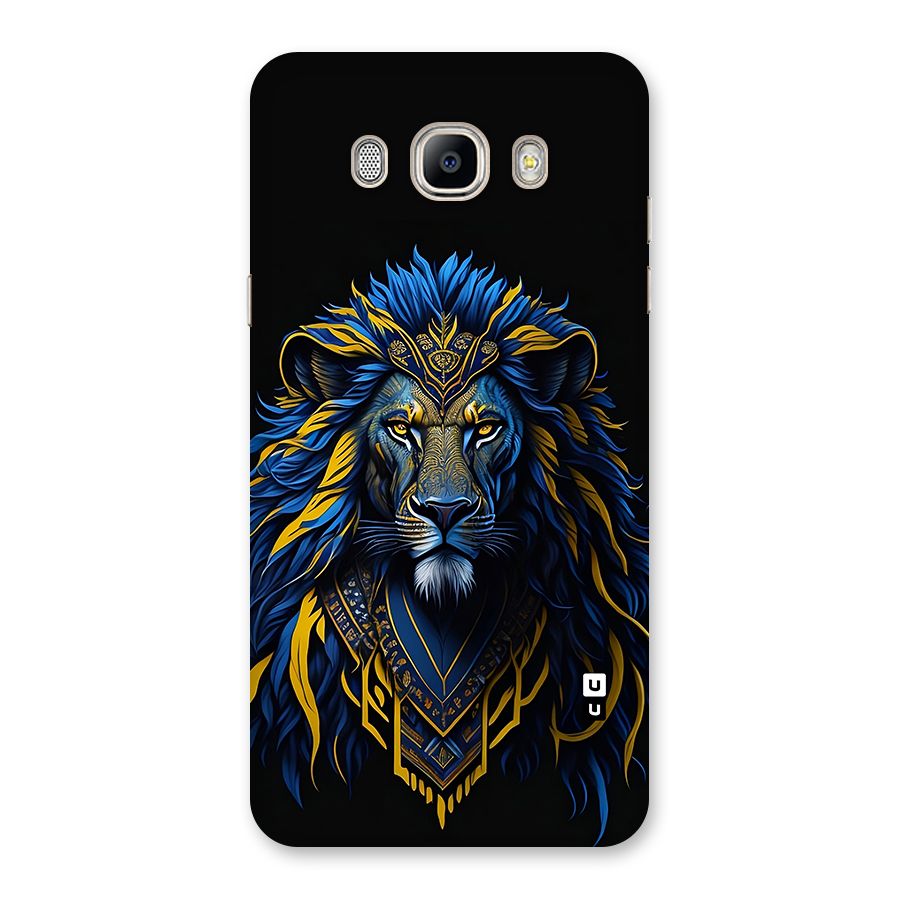 Premium Lion Abstract Portrait Art Back Case for Galaxy On8