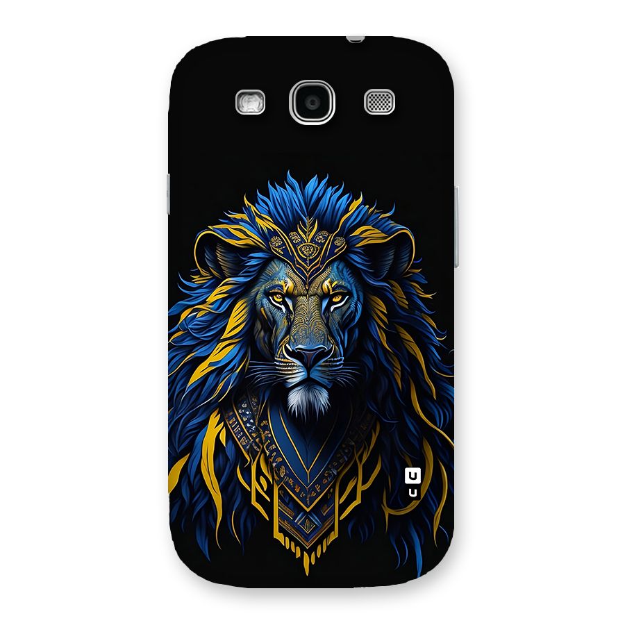 Premium Lion Abstract Portrait Art Back Case for Galaxy S3