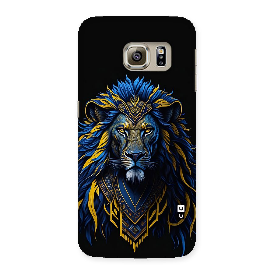 Premium Lion Abstract Portrait Art Back Case for Galaxy S6 Edge Plus