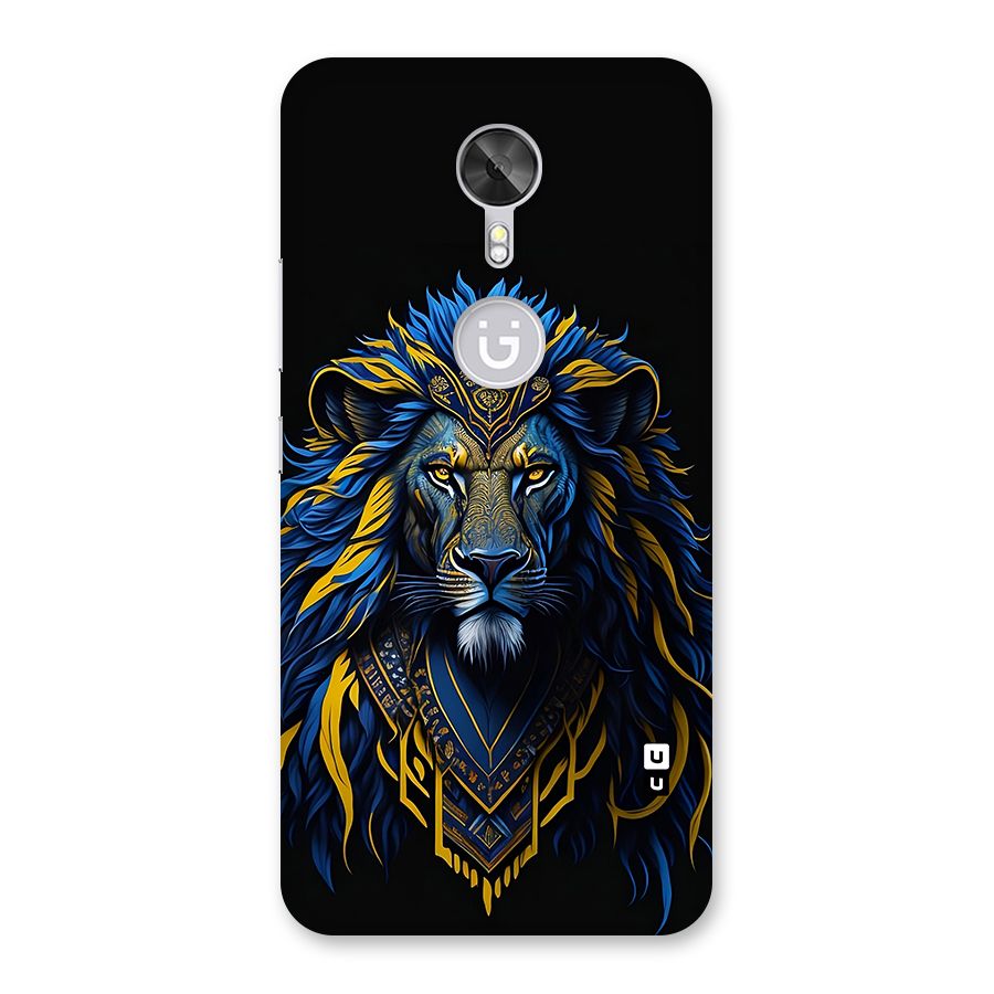 Premium Lion Abstract Portrait Art Back Case for Gionee A1