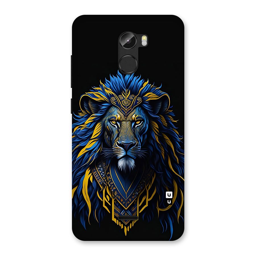 Premium Lion Abstract Portrait Art Back Case for Gionee X1