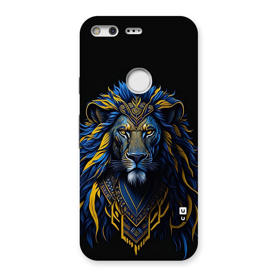 Premium Lion Abstract Portrait Art Back Case for Google Pixel