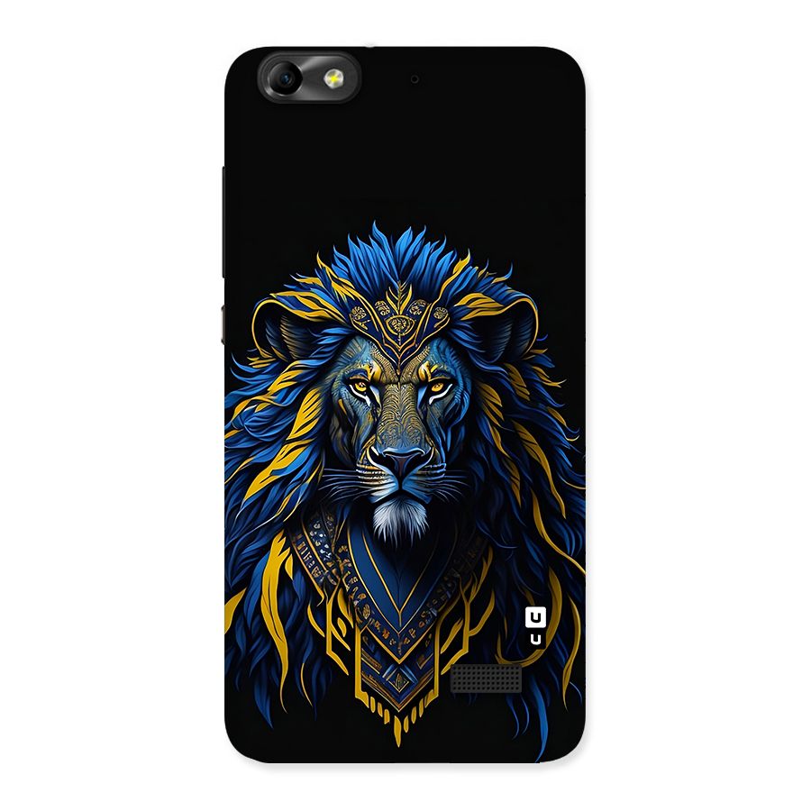 Premium Lion Abstract Portrait Art Back Case for Honor 4C