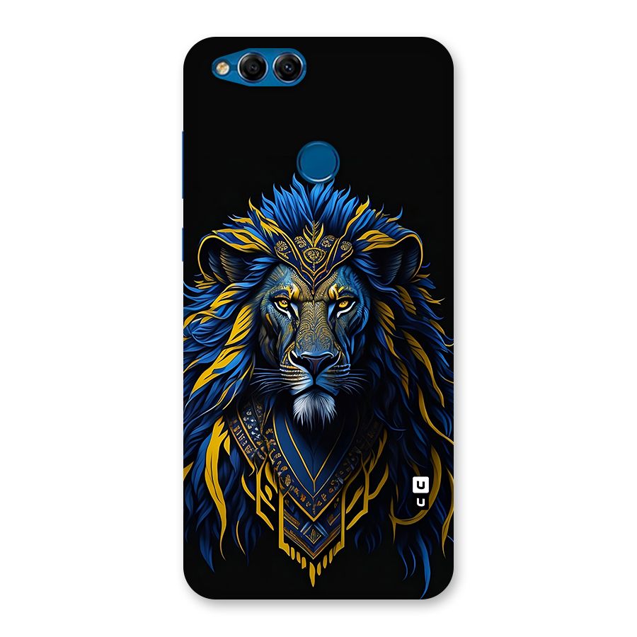 Premium Lion Abstract Portrait Art Back Case for Honor 7X