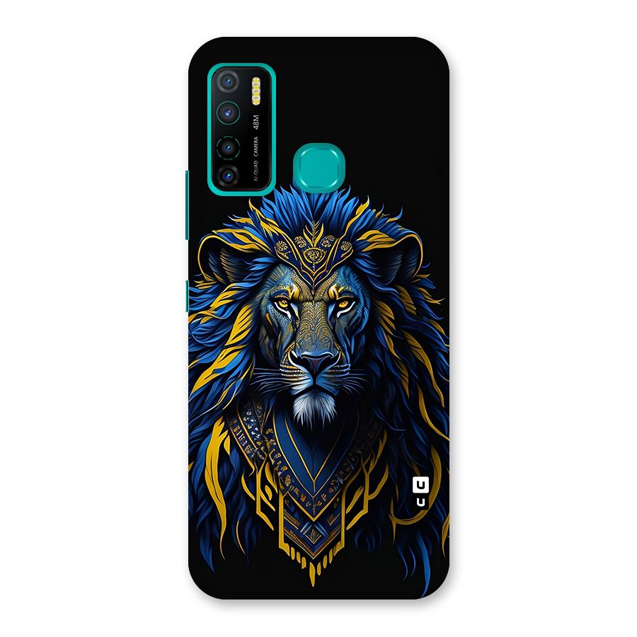 Premium Lion Abstract Portrait Art Back Case for Infinix Hot 9 Pro