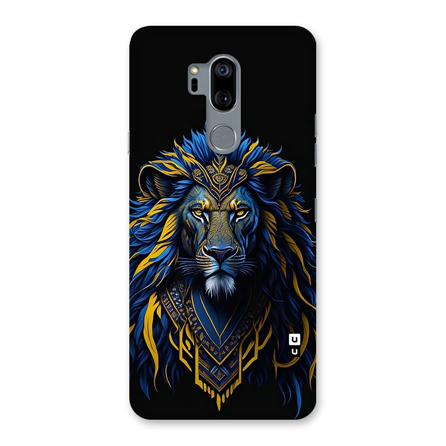 Premium Lion Abstract Portrait Art Back Case for LG G7