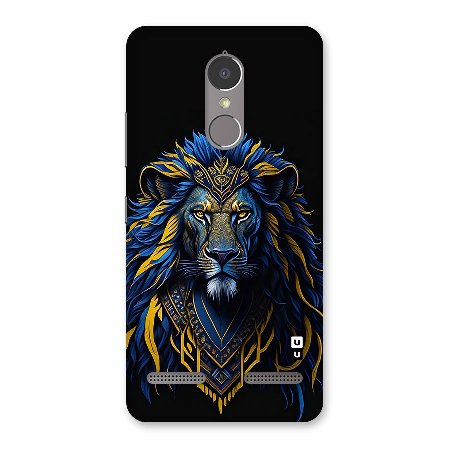 Premium Lion Abstract Portrait Art Back Case for Lenovo K6 Power