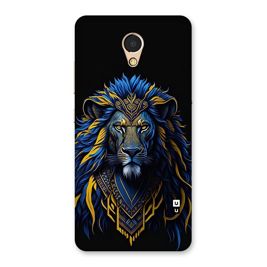 Premium Lion Abstract Portrait Art Back Case for Lenovo P2