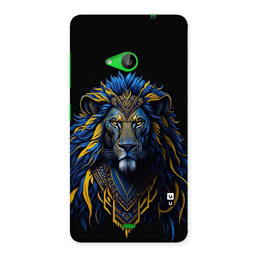 Premium Lion Abstract Portrait Art Back Case for Lumia 535