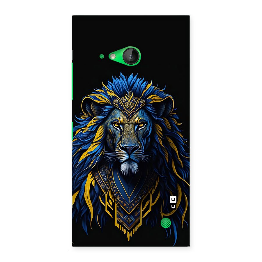 Premium Lion Abstract Portrait Art Back Case for Lumia 730