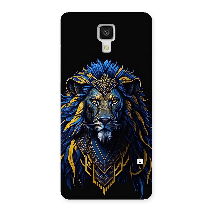 Premium Lion Abstract Portrait Art Back Case for Mi4