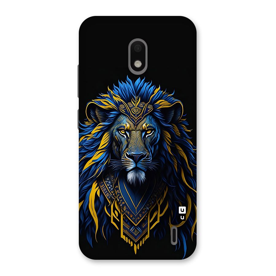 Premium Lion Abstract Portrait Art Back Case for Nokia 2.2