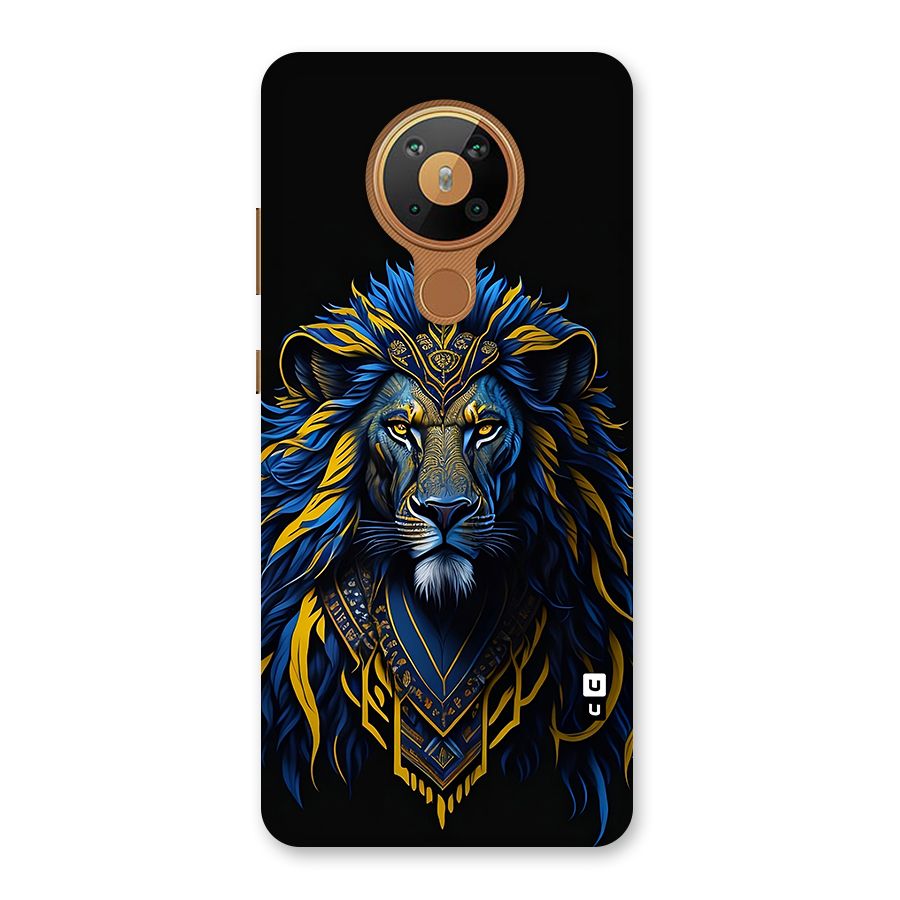 Premium Lion Abstract Portrait Art Back Case for Nokia 5.3