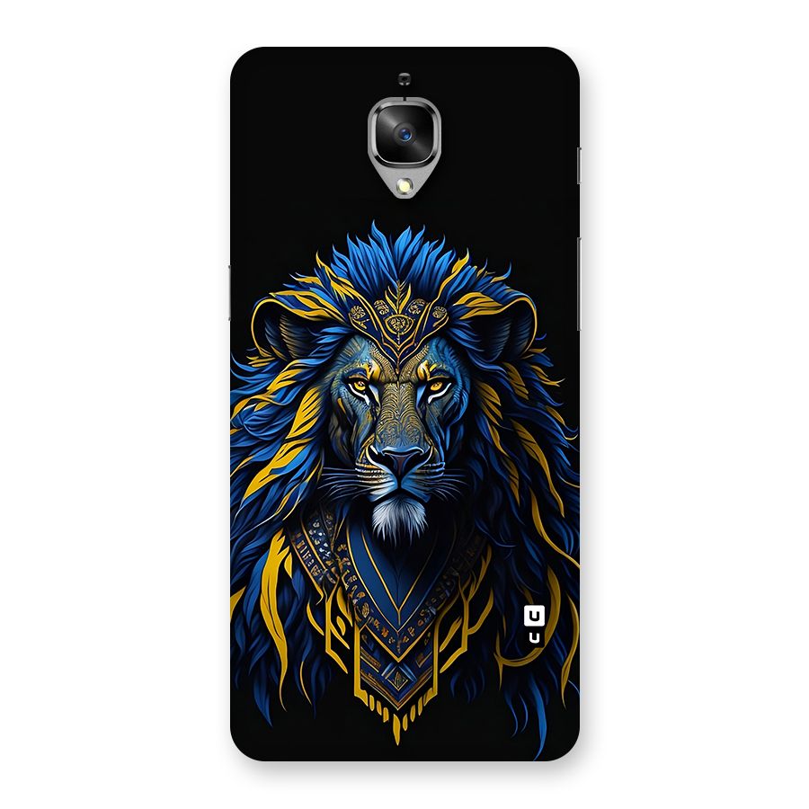 Premium Lion Abstract Portrait Art Back Case for OnePlus 3