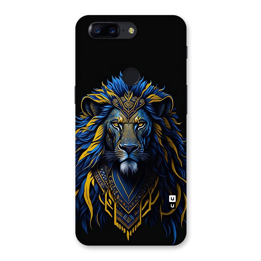 Premium Lion Abstract Portrait Art Back Case for OnePlus 5T