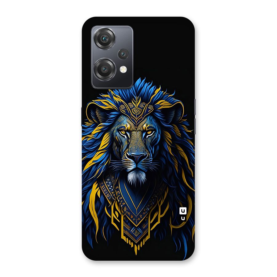 Premium Lion Abstract Portrait Art Back Case for OnePlus Nord CE 2 Lite 5G