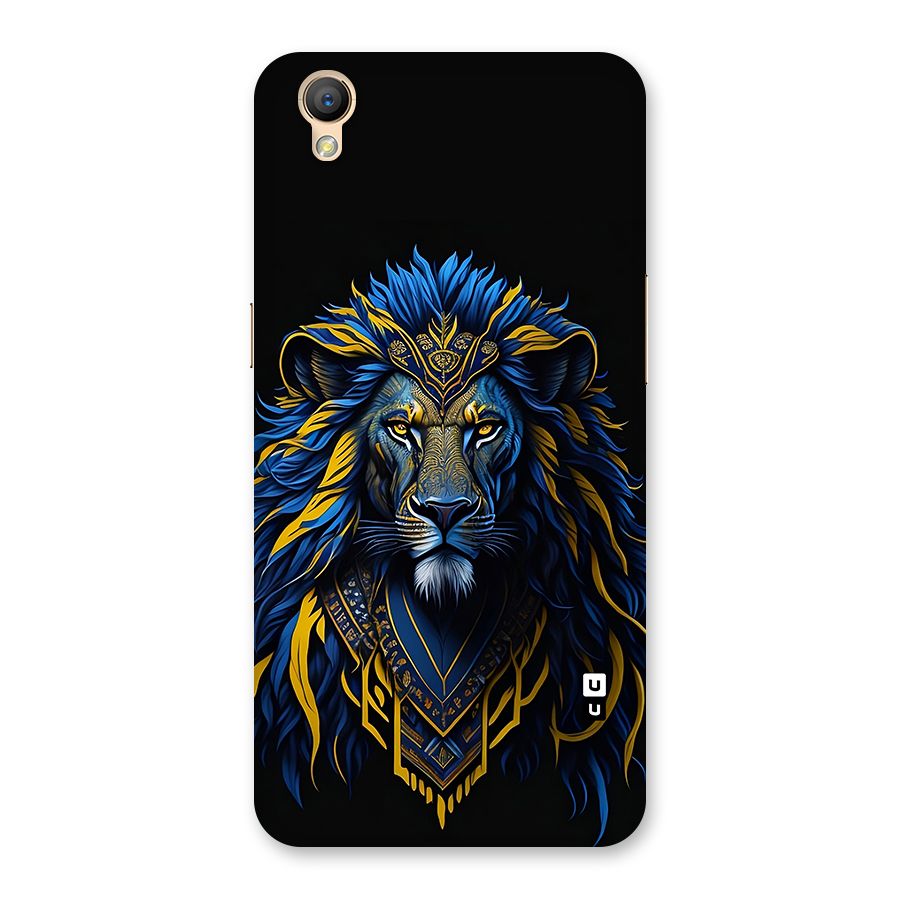 Premium Lion Abstract Portrait Art Back Case for Oppo A37