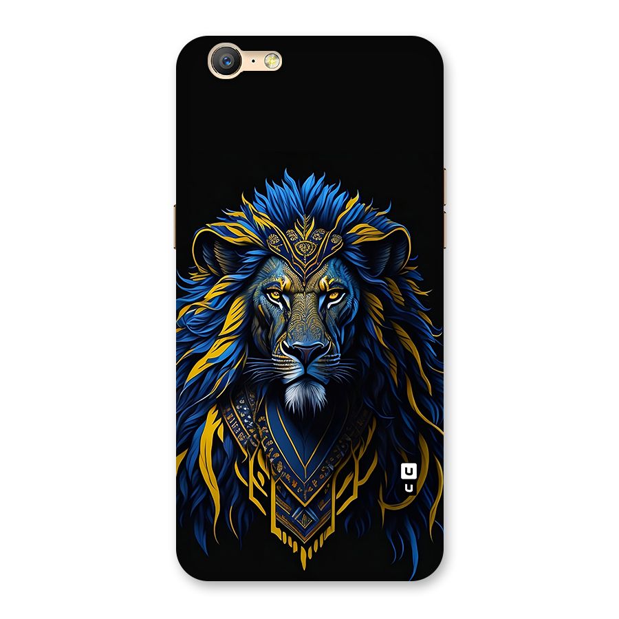 Premium Lion Abstract Portrait Art Back Case for Oppo A39