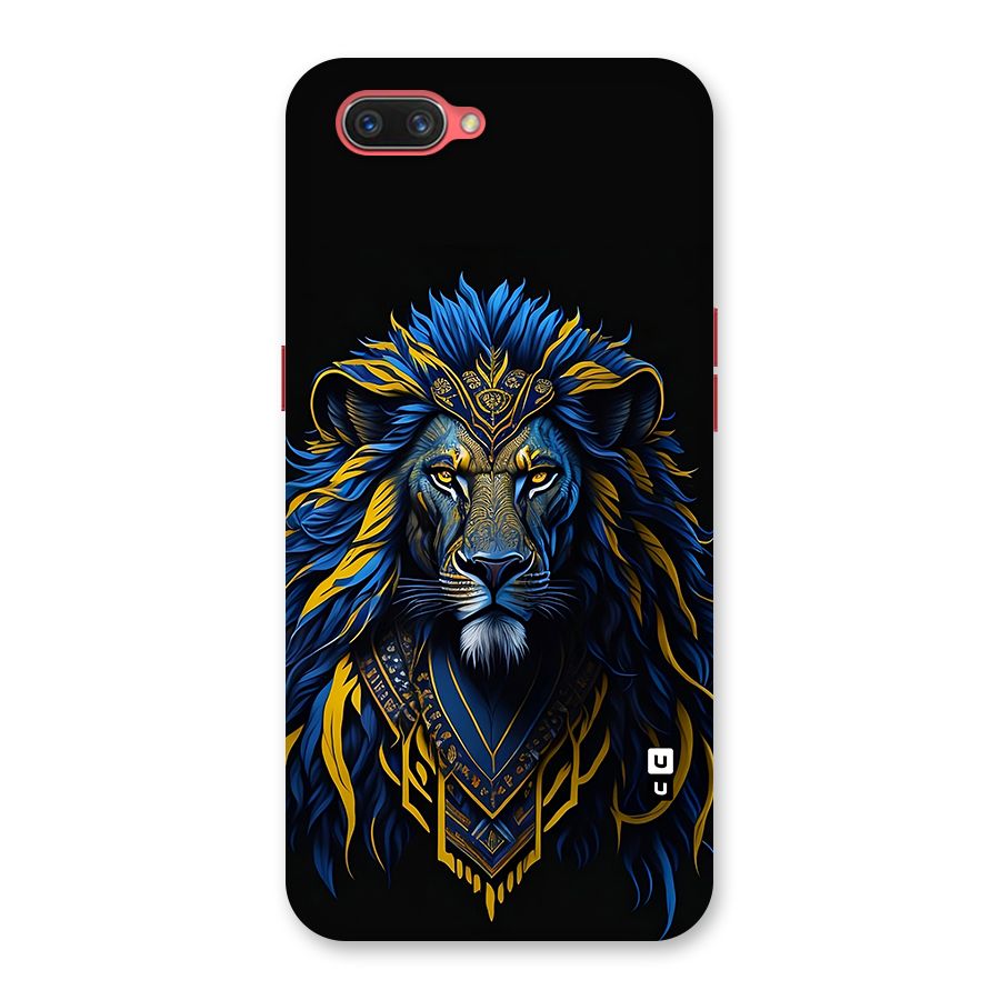 Premium Lion Abstract Portrait Art Back Case for Oppo A3s