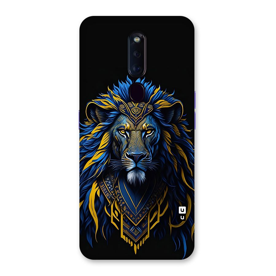 Premium Lion Abstract Portrait Art Back Case for Oppo F11 Pro