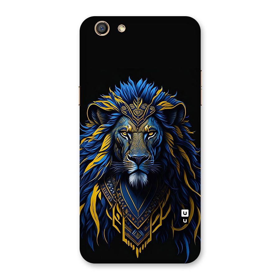 Premium Lion Abstract Portrait Art Back Case for Oppo F3
