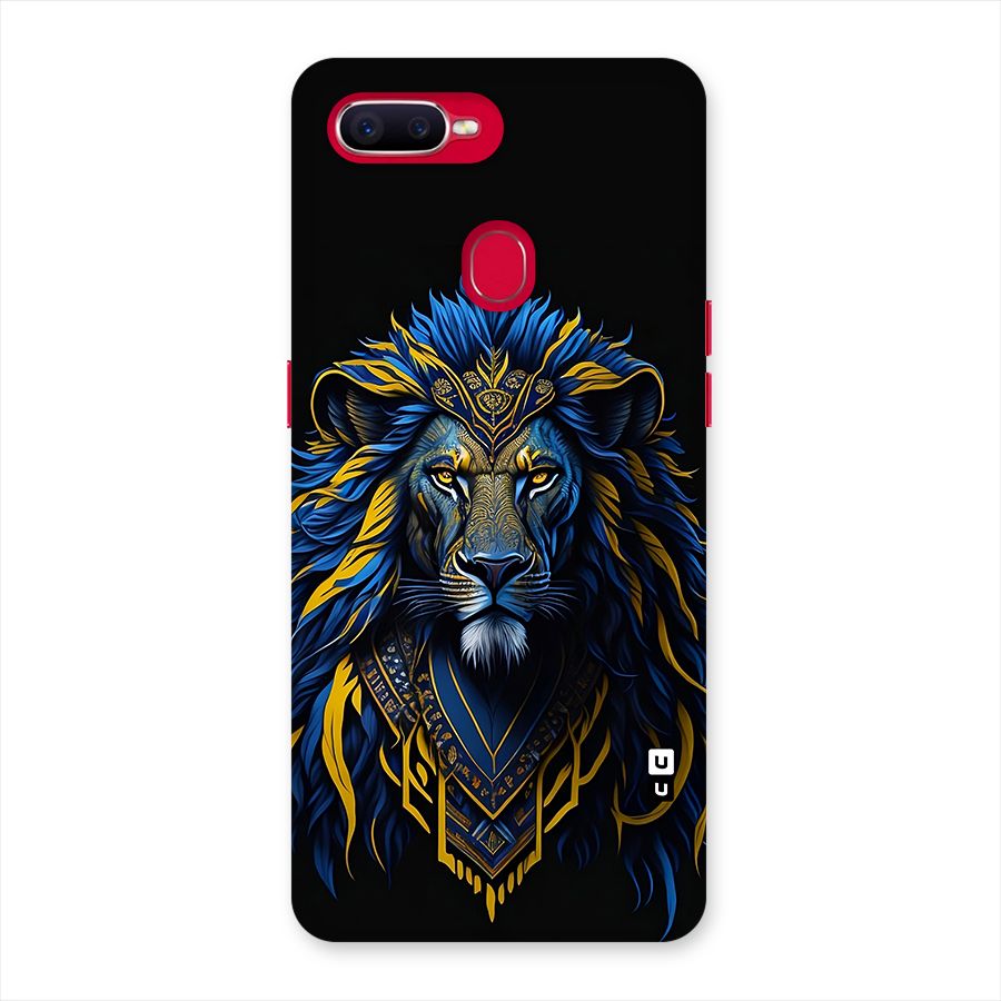 Premium Lion Abstract Portrait Art Back Case for Oppo F9 Pro