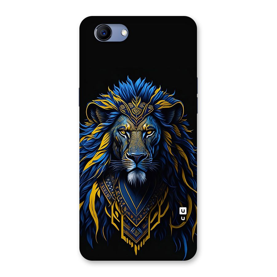 Premium Lion Abstract Portrait Art Back Case for Realme 1