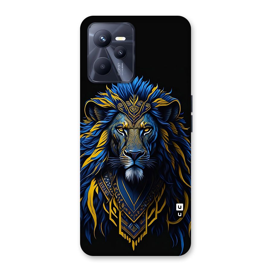 Premium Lion Abstract Portrait Art Back Case for Realme C35