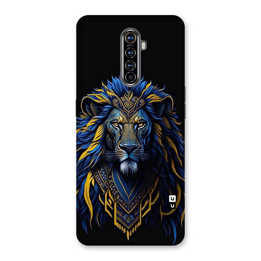Premium Lion Abstract Portrait Art Back Case for Realme X2 Pro
