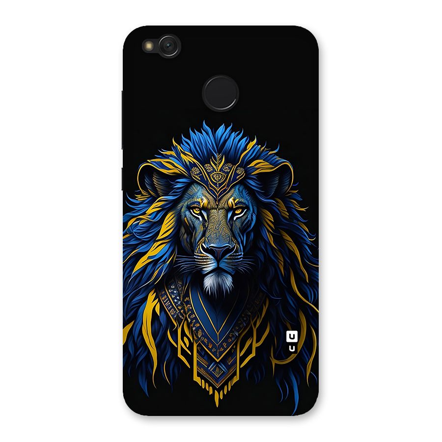 Premium Lion Abstract Portrait Art Back Case for Redmi 4